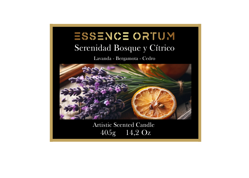 Serenidad Bosque y Cítrico - Hermetic Elegance 14,2 Oz